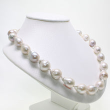 Load image into Gallery viewer, Large Baroque Pearl Necklace with 14k Yellow Gold Clasp