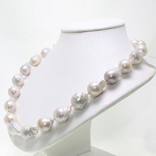 Load image into Gallery viewer, Large Baroque Pearl Necklace with 14k Yellow Gold Clasp