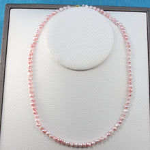 Load image into Gallery viewer, Misty Rose Small Baroque Pearl Necklace