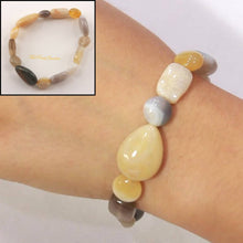 Load image into Gallery viewer, Mix Shape Multi-Color Agate Beads Endless Bracelet