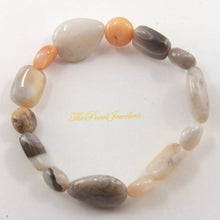 Load image into Gallery viewer, Mix Shape Multi-Color Agate Beads Endless Bracelet
