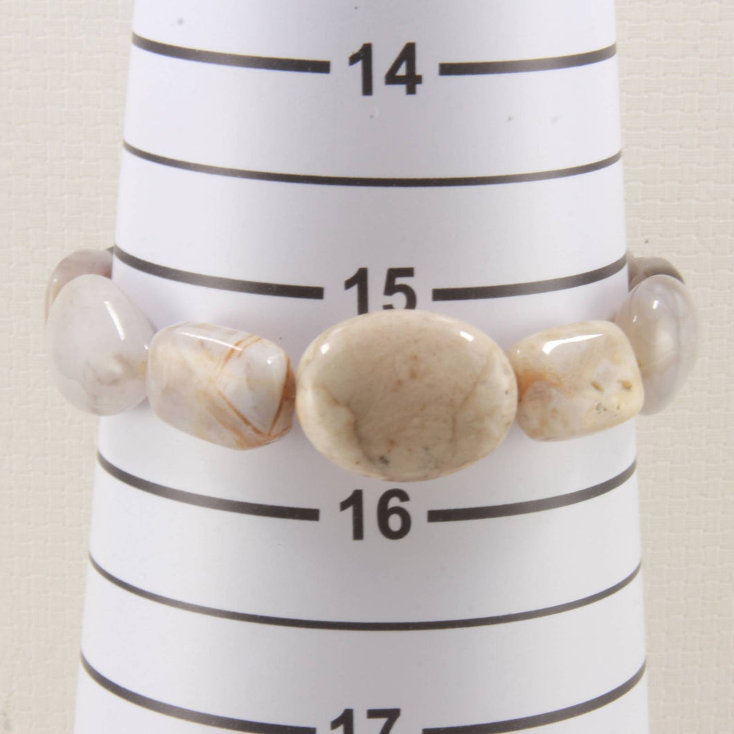 Mix Shape Multi-Color Agate Beads Bracelet – Style A.C