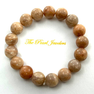 10mm Genuine Moonstone Beads Endless Bracelet