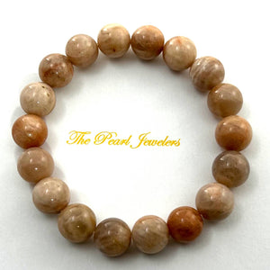 10mm Genuine Moonstone Beads Endless Bracelet
