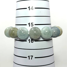 Load image into Gallery viewer, 14mm Multicolor Aquamarine Beads Stretchy Bracelet