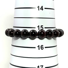 Load image into Gallery viewer, 8.5mm Garnet Gemstone Beads Stretchy Bracelet