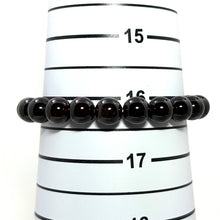 Load image into Gallery viewer, 8.5mm Garnet Gemstone Beads Stretchy Bracelet