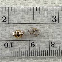 Load image into Gallery viewer, P1547-Pair-14k-Gold-Earrings-Backing-Good-for-Stud-Earrings-DIY