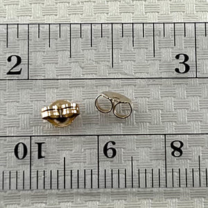 P1547-Pair-14k-Gold-Earrings-Backing-Good-for-Stud-Earrings-DIY