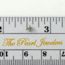 Load image into Gallery viewer, P1620W-14k-White-Gold-Eye-Pin-with-Cup-Findings-Good-for-DIY