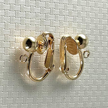 Load image into Gallery viewer, PS014-14k-Gold-Filled-Non-Pierced-Clip-for-Dangling-Earring-Finding-DIY