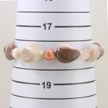 Load image into Gallery viewer, Pear Shape Multi-Color Agate with 8mm Beads Bracelet