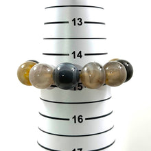 Load image into Gallery viewer, 16mm Persian Gulf Agate Beads Stretchy Bracelet