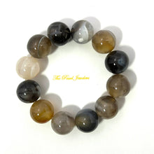 Load image into Gallery viewer, 16mm Persian Gulf Agate Beads Stretchy Bracelet