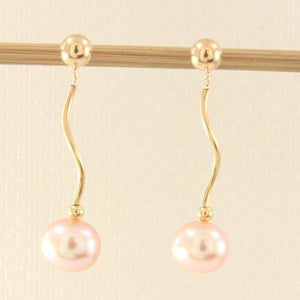 Pink-Cultured-Pearl-14k-Yellow-Gold-Spiral-Tube-Dangle-Earrings-1015342