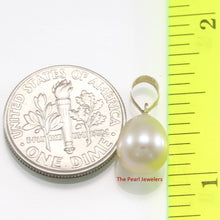 Load image into Gallery viewer, AAA Pink Freshwater Pearl Pendant – 14k Yellow Gold + Box Chain