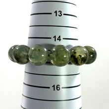 Load image into Gallery viewer, 16mm Prehnite Gemstone Stretch Bracelet