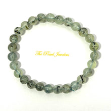 Load image into Gallery viewer, 7mm Prehnite Crystal Gemstone Stretch Bracelet