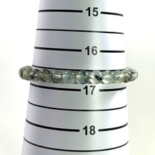 Load image into Gallery viewer, 7mm Prehnite Crystal Gemstone Stretch Bracelet