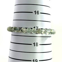 Load image into Gallery viewer, 7mm Prehnite Crystal Gemstone Stretch Bracelet