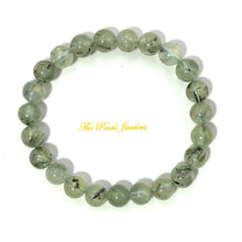 Load image into Gallery viewer, 9mm Prehnite Crystal Gemstone Stretch Bracelet