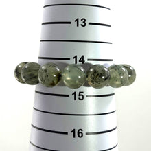 Load image into Gallery viewer, 13mm Prehnite Crystal Gemstone Stretch Bracelet