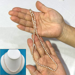 Romance Pink Mini Pearl Necklace