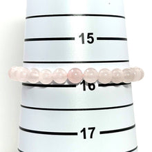 Load image into Gallery viewer, 6mm Rose Quartz Beads Stretch Bracelet