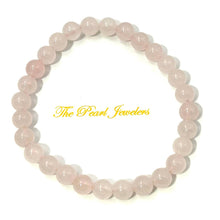 Load image into Gallery viewer, 6mm Rose Quartz Beads Stretch Bracelet