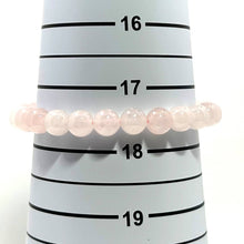 Load image into Gallery viewer, 8mm Rose Quartz Beads Stretchy Bracelet