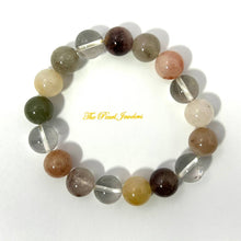 Load image into Gallery viewer, 10mm Multicolor Rutilated Quartz Faceted Stretch Bracelet