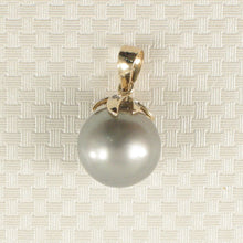 Load image into Gallery viewer, Gray Tahitian Pearl &amp; Diamond Star-Bale Pendant