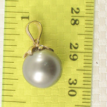 Load image into Gallery viewer, Gray Tahitian Pearl &amp; Diamond Star-Bale Pendant