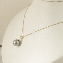 Load image into Gallery viewer, Gray Tahitian Pearl &amp; Diamond Star-Bale Pendant