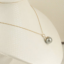 Load image into Gallery viewer, Gray Tahitian Pearl &amp; Diamond Star-Bale Pendant