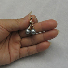 Load image into Gallery viewer, Silver-Toned Tahitian Dolphin Pearl Pendant 14k