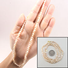 Load image into Gallery viewer, Peach Baby Baroque Pearl Necklace