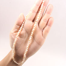 Load image into Gallery viewer, Peach Baby Baroque Pearl Necklace