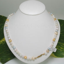 Load image into Gallery viewer, Multi-colored freshwater baroque pearls Necklace