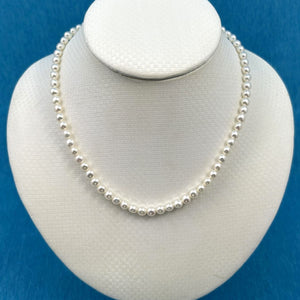 Mini Pearl Choker – 14k Yellow Gold Clasp (Stamped 585)