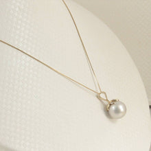 Load image into Gallery viewer, White-Smoke Tahitian Pearl &amp; Diamond Star-Bale in 14k Yellow Gold