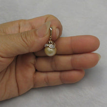 Load image into Gallery viewer, 14k Yellow Gold &amp; 8-Diamond South Sea Pearl Pendant