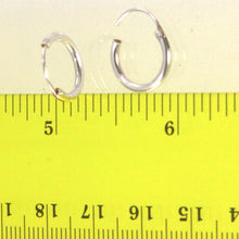 Load image into Gallery viewer, Sterling Silver 12mm Hoop Earrings