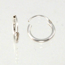 Load image into Gallery viewer, Sterling Silver 12mm Hoop Earrings
