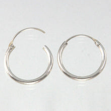 Load image into Gallery viewer, Sterling Silver 16mm Hoop Earrings