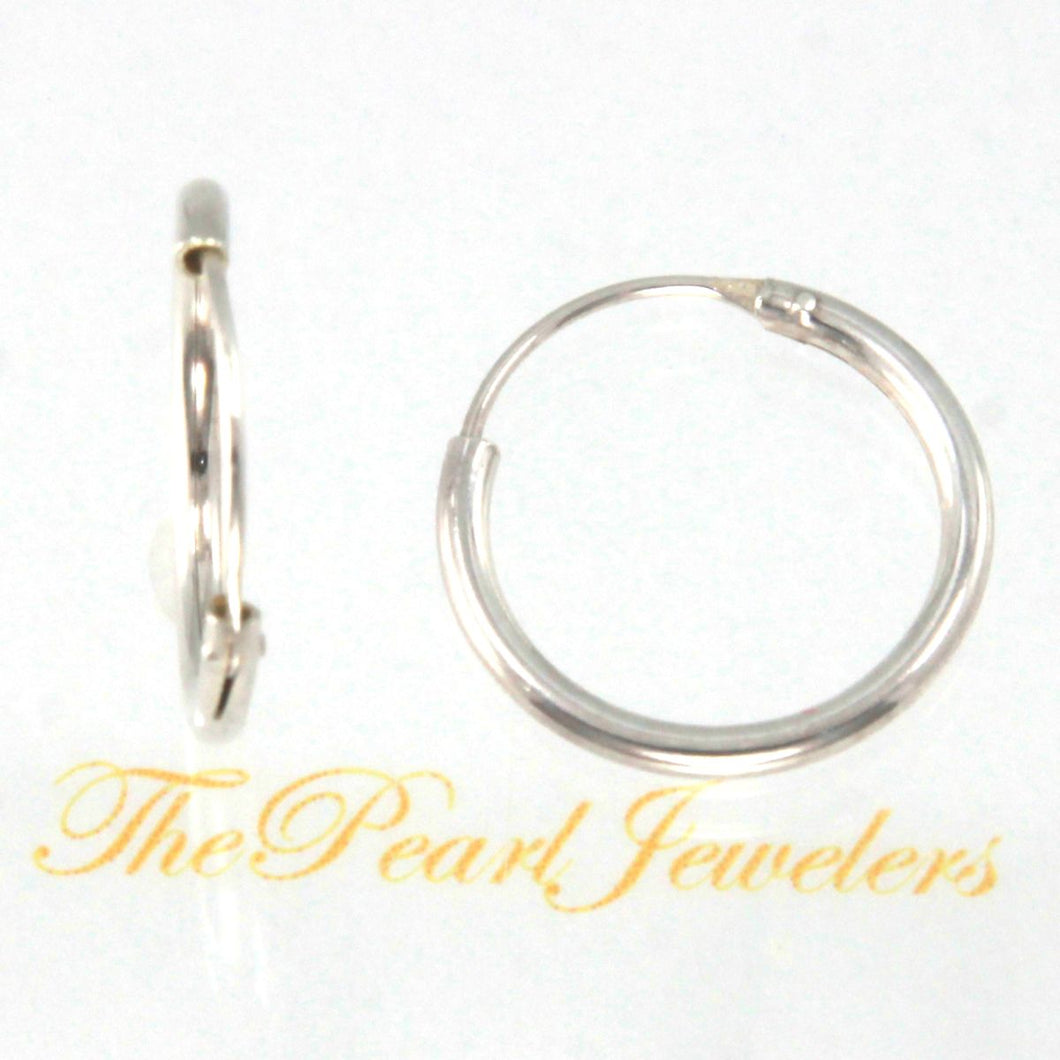 Sterling Silver 16mm Hoop Earrings