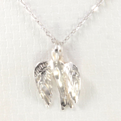 Sterling Silver Bird Pendant Necklace