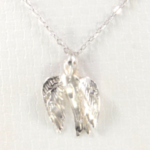 Sterling Silver Bird Pendant Necklace