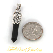 Load image into Gallery viewer, Sterling Silver Black Onyx Point Pendant
