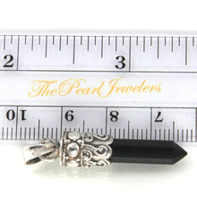 Load image into Gallery viewer, Sterling Silver Black Onyx Point Pendant